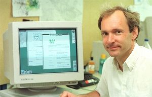 Tim Berners-Lee al CERN.