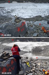 Ghiacciaio del Breuil S., La Thuile (fonte GeoClimAlp)