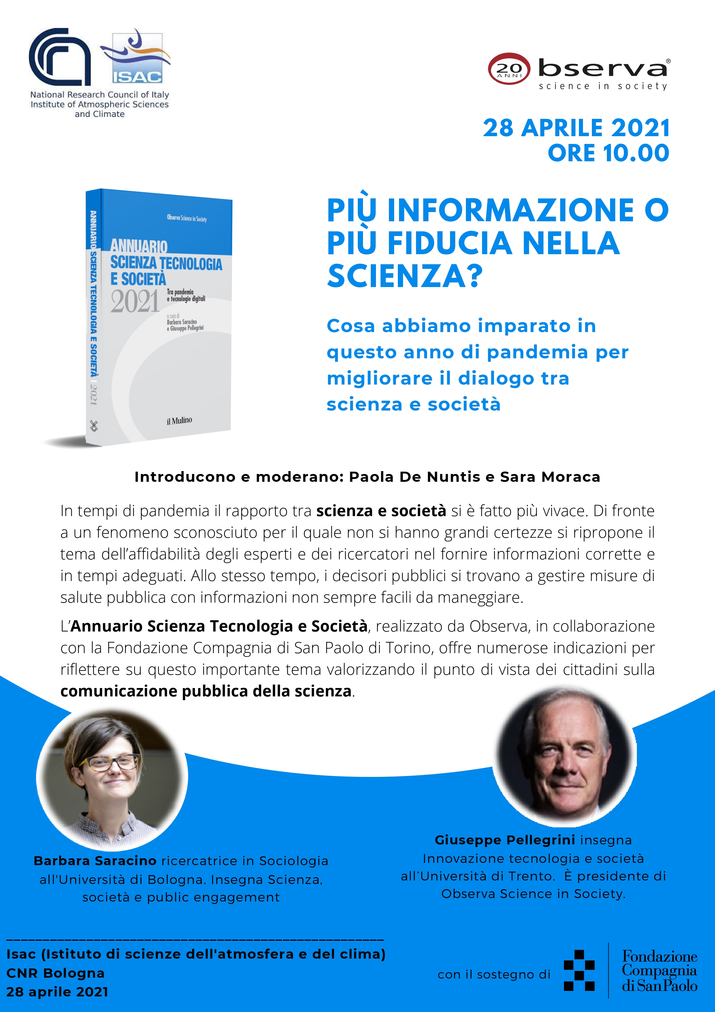 annuario scienza societa