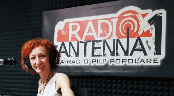 Carla Canape RADIO Antenna 1 Torino