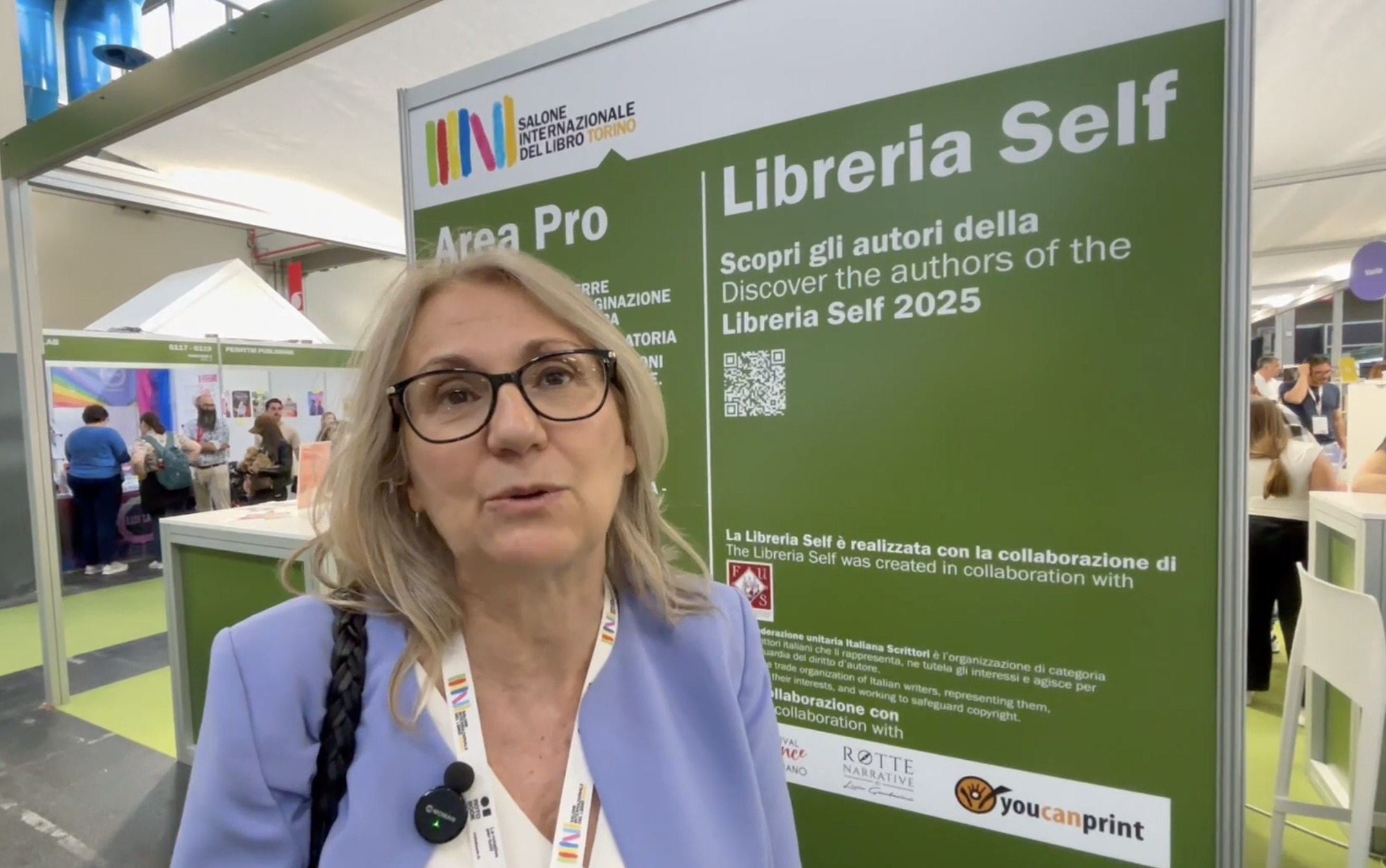 Sara Speciani, responsabile Area Pro e Area Self del Salone Internazionale del Libro di torino