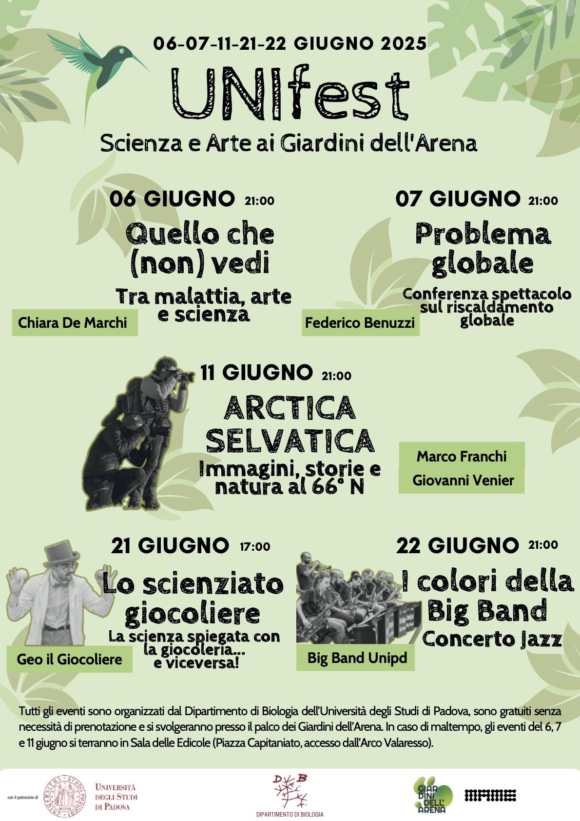 Programma UNIfest 2025-2