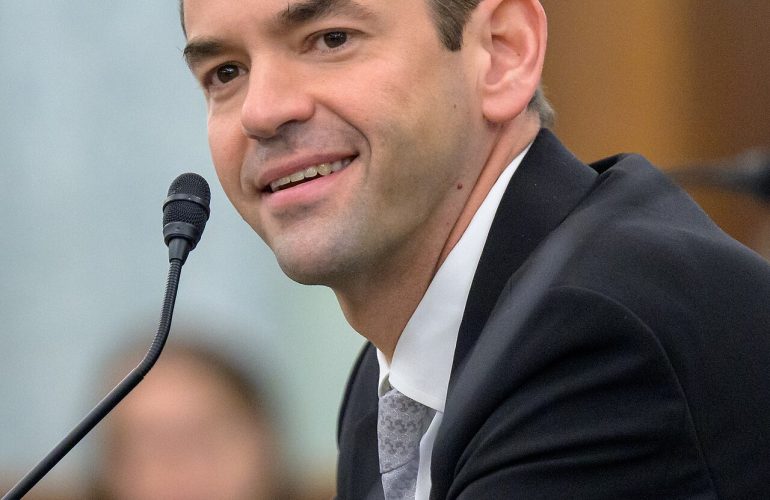 Jared Isaacman, President Donald Trump’s nominee to be the next administrator of NASA, appears before the Senate Committee on Commerce, Science, and Transportation, Wednesday, April 9, 2025, at the Russell Senate Office Building in Washington. Photo Credit: (NASA/Bill Ingalls)