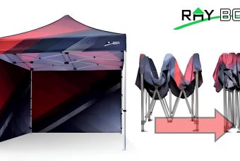 Gazebo pieghevole professionale: l'ingegneria nascosta dietro una struttura che si monta in meno di un minuto