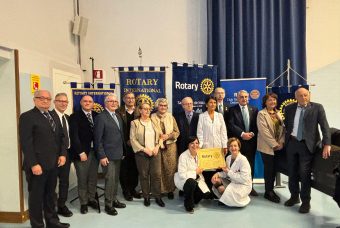 Il Rotary consegna nuovi strumenti per la ricerca sull’osteosarcoma all’Ospedale Regina Margherita