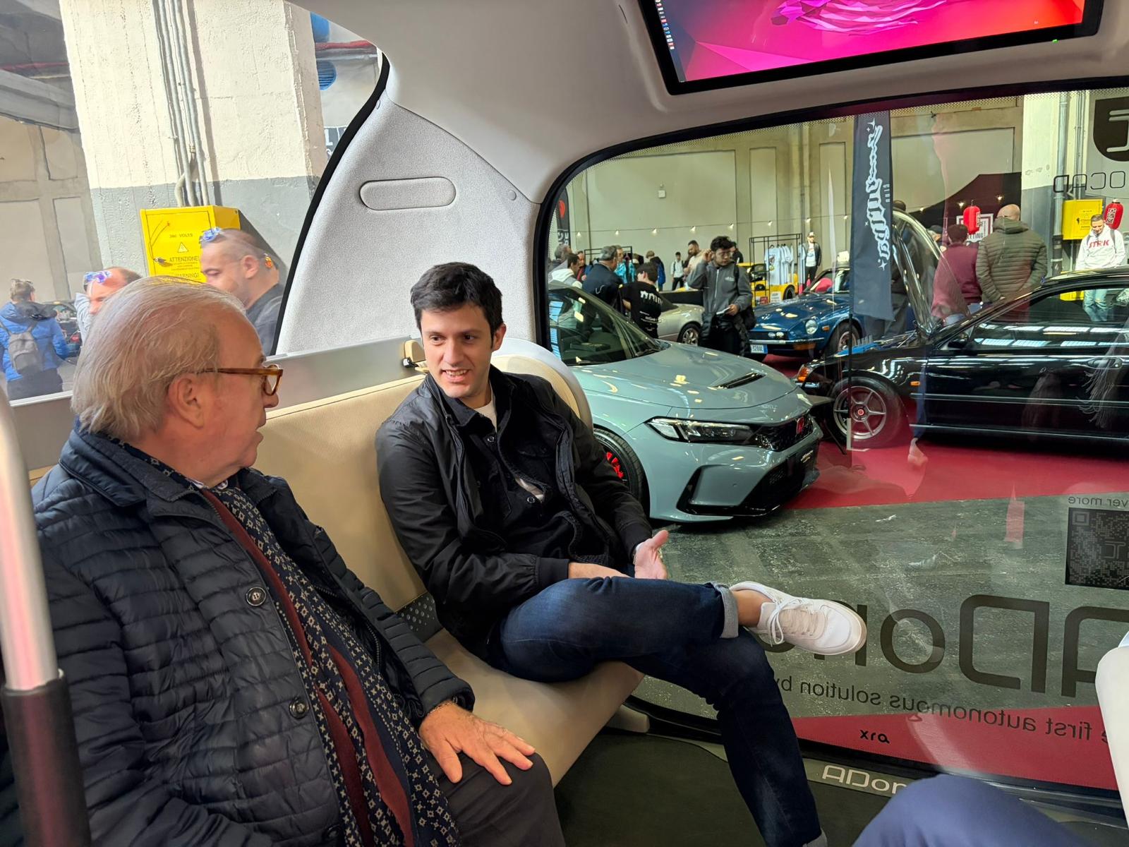 Giovanni Firera con Matteo Barale, CIO Tecnomed