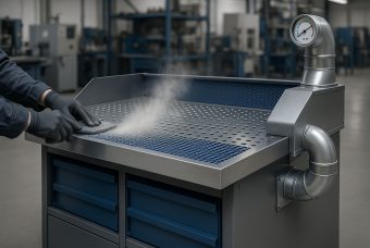 Come il banco aspirante per polveri sta cambiando la gestione delle lavorazioni nei contesti industriali e artigianali