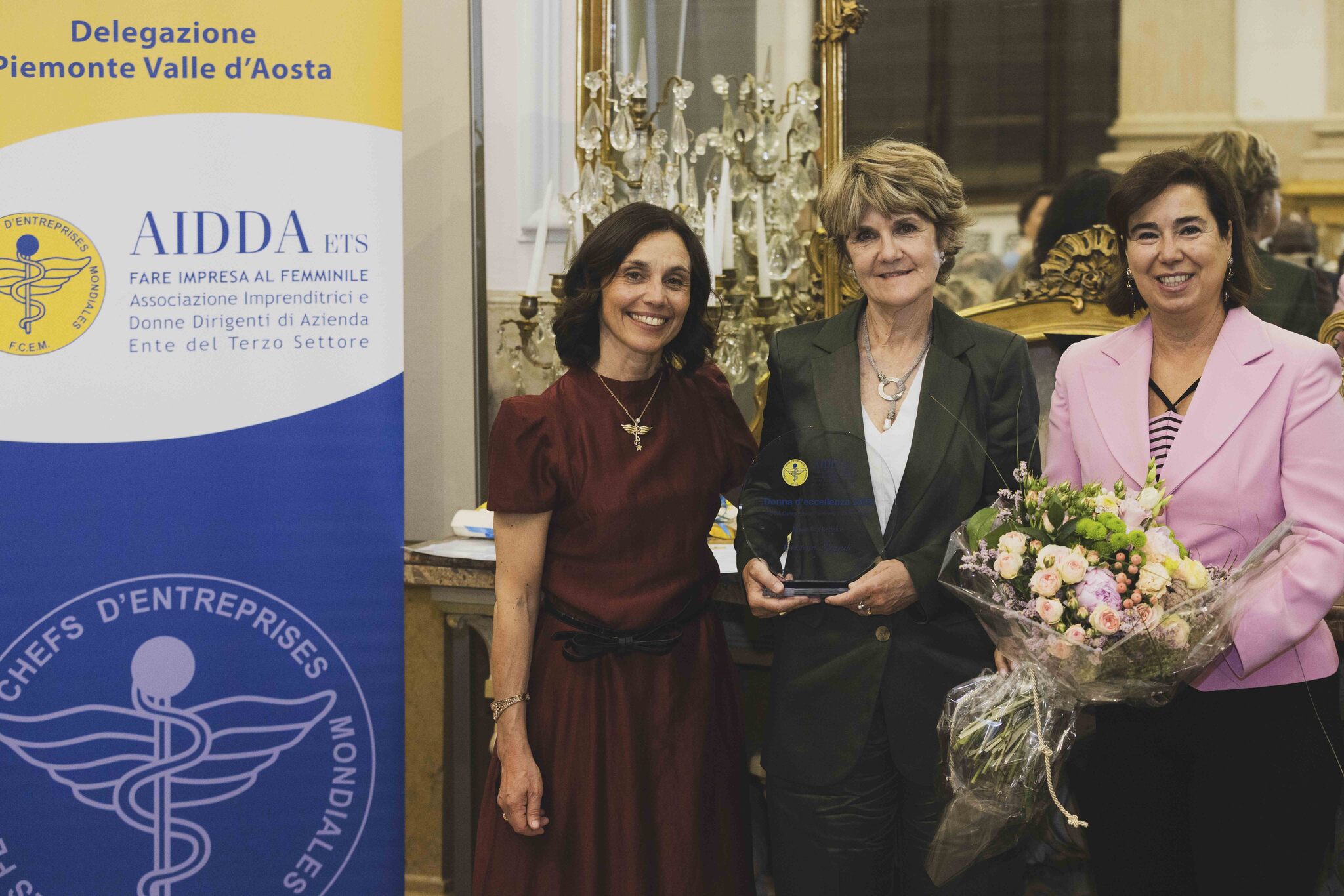 AIDDA 65° Anniversario Cena Palazzo della Luce