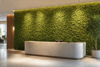 Lichene stabilizzato per pareti decorative, una scelta elegante tra natura e funzionalità