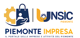 Il logo di UNSIC Piemonte Impresa 